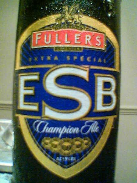 Fuller’s ESB Champion Ale front label