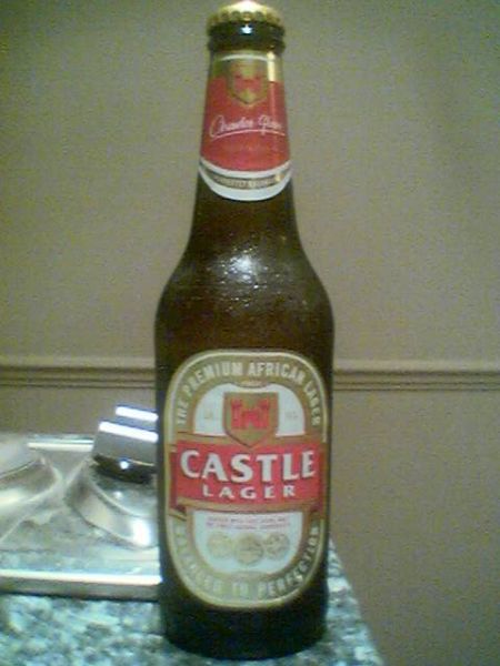 Castle Lager bottle